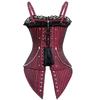 JYL TS zipper buckle punk Gothic court shapewear