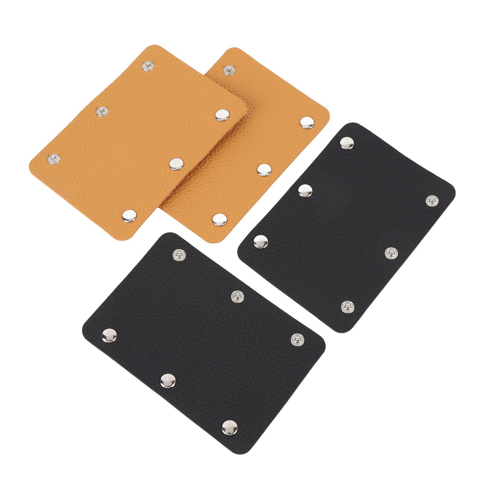 

4 шт. Съемная накладка на ручку багажа из искусственной кожи, чехол для сумки, аксессуар для путешествий