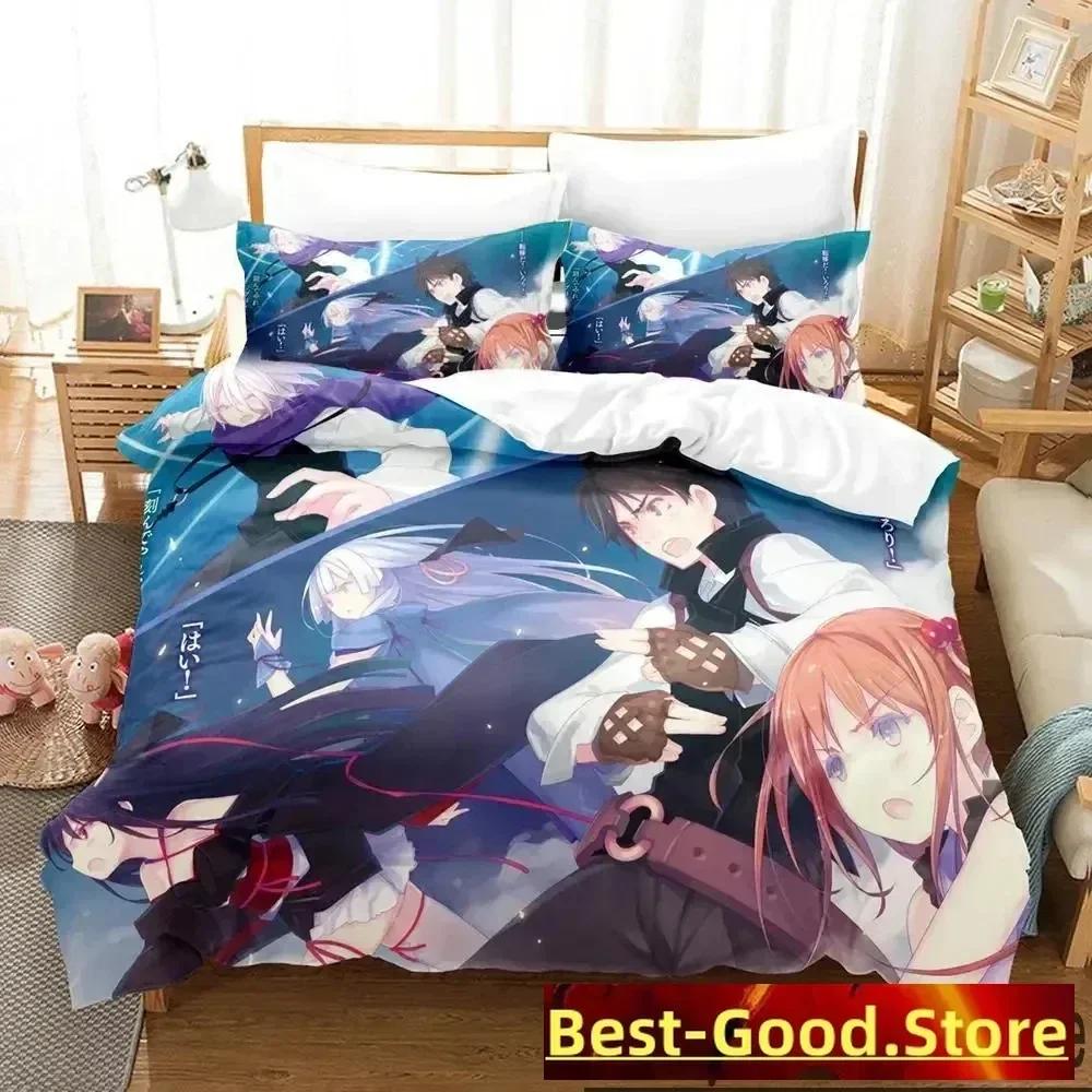 Comforter Anime Unbreakable Machine-Doll Bedding Set Bed Set Comforter King Queen Size Boys Adult
