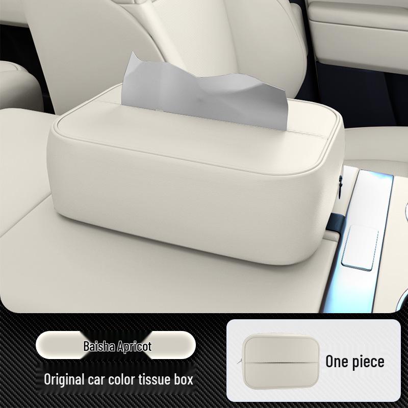 Enjoy S9T Car Tissue Box - 25 New Model Seat Hanging, Central Control Tissue Bag, Interior Decorative Supplies