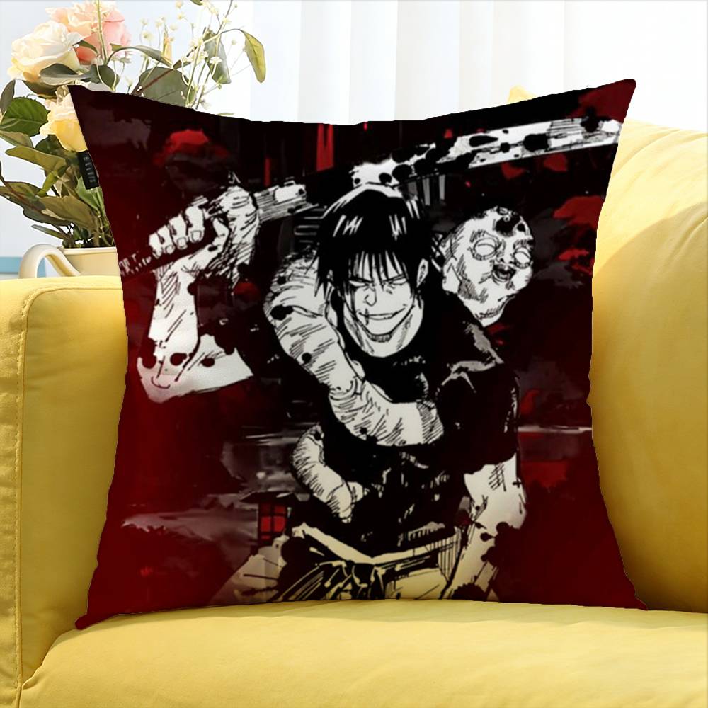 Toji Fushiguro Jujutsu Kaisen Mondo Varie Misure Federa Quadrata Per Auto Casa Camera da Letto Decorazione