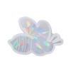 Animal Resin Mold Holographic Cute Bee Silicone Mold Rainbow-Light Effect Keychain Pendant Mold Epoxy Casting Craft