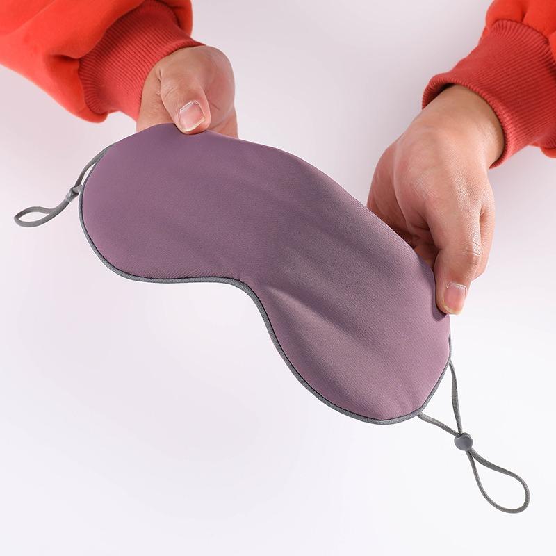 Sleep Shading Eye Mask, Lunch Break, Sleeping Eye Mask, Breathable, Seamless, Warm and Cool, Double-sided Ice Silk Eye Mask