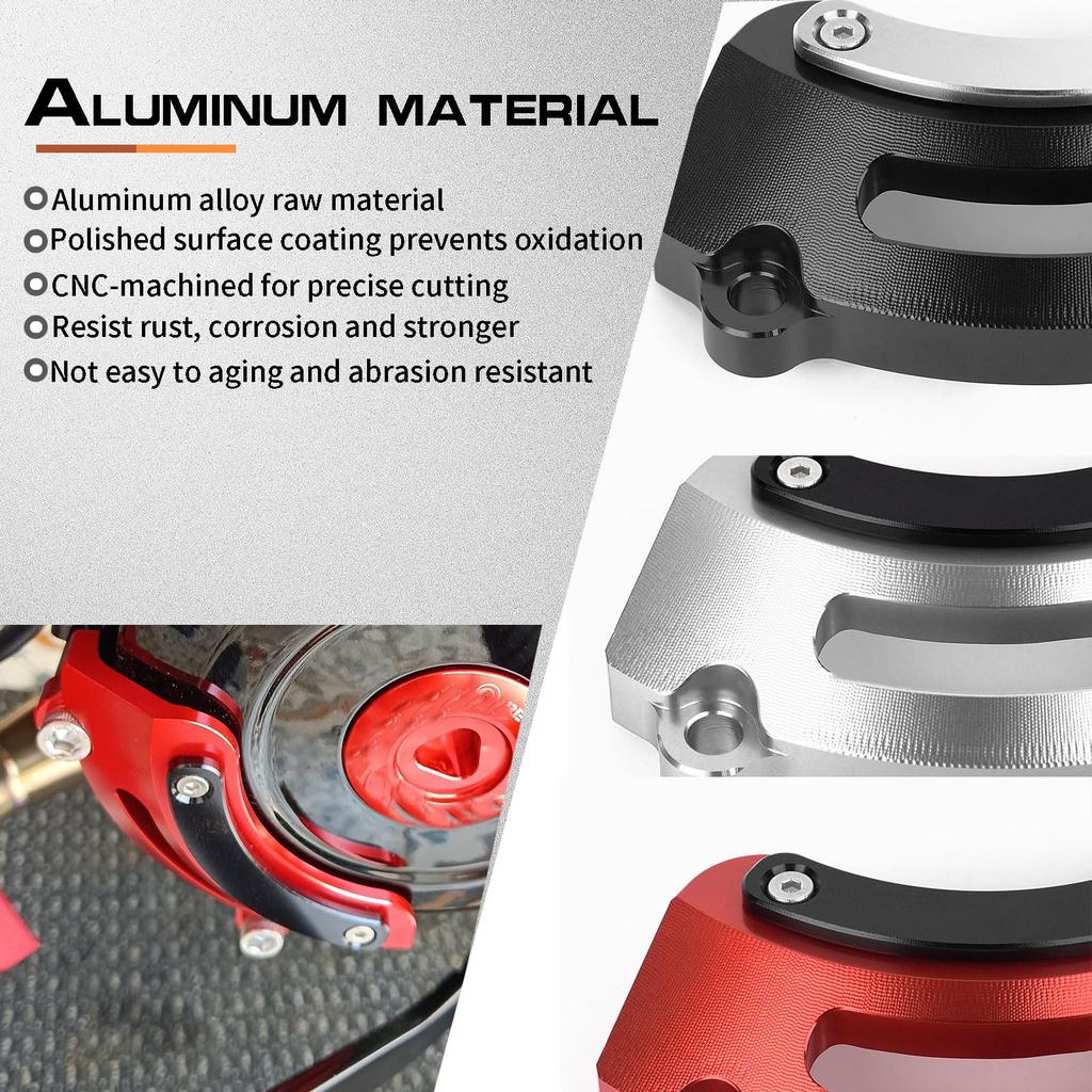 Midimttop Left Crankcase Guard, Engine Cover, Engine Guard, Engine Stator Crash Guard Cover Fits