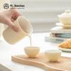 Nanshan Xiansheng Modern White Porcelain Gongfu Tea Set