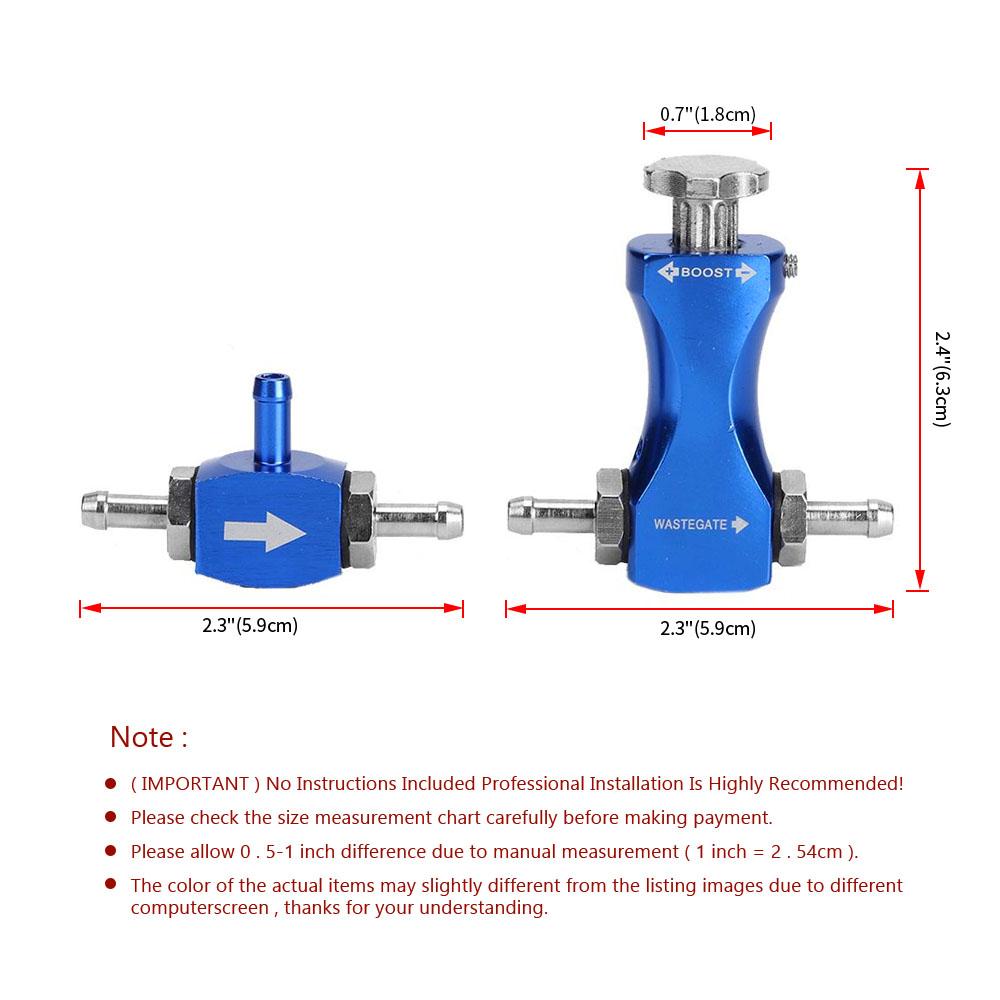 Car Bleed Valve Gauge Auto Turbo Boost Controller Regulating Vehicle Car Modified Pressurize Petrol Manual Aluminum Adjustable