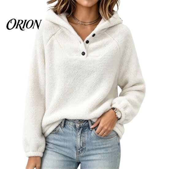 Oversized Hoodies for Women Autumn Winter Hoodie Women, Pullover Sweatshirt, Long Solid Color Fall Tops Sleeve Fleece Lined Hooded Casual Daily Wear