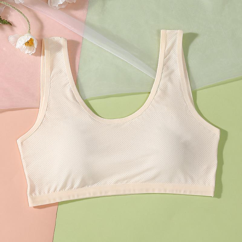 Two-Stage Sports Bra: Breathable Cotton Vest for Girls In Development