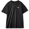 The North Face Short Sleeve with Back Mountain Sketch Oversized TNF Size M Men's T-Shirt Print, Black, Tee, Black/White Dune, [Used]