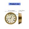 Y3NA Decorative Wall Clock Box with Hiddens Safe Jewelry and Cash Storage Container Valuables Hideaway Home Decorations