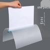 A4 Transparent Plastic Document Folder with Pull Rod Clip