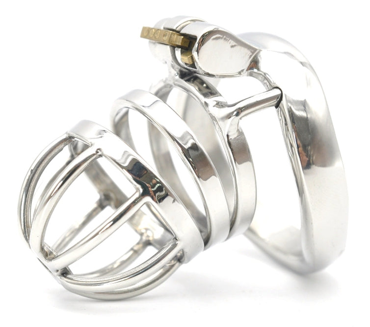 Cage de chasteté en métal Benty 7.5 x 3.3cm - CockLock - Cages de Chasteté