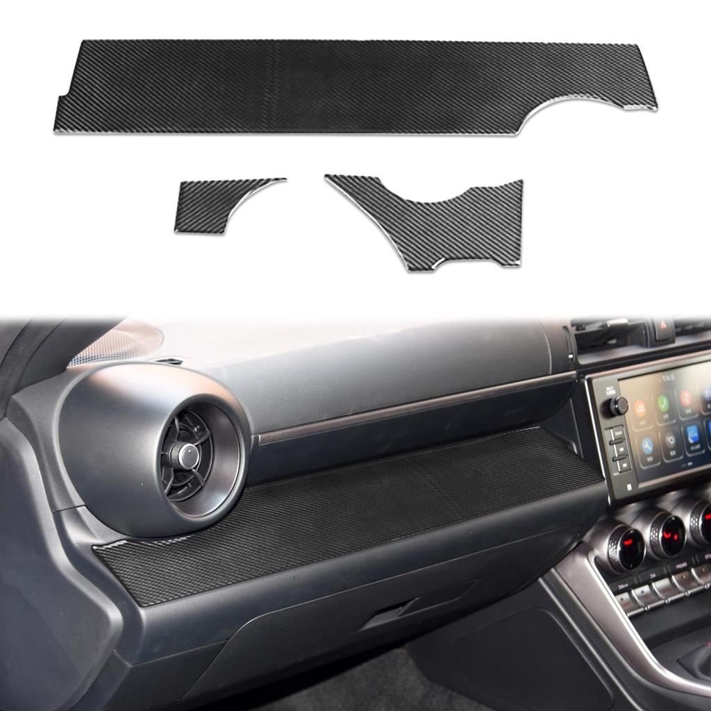 Carbon Fiber Interior Parts for Toyota 86 & Subaru BRZ ('22-'25) - Center Console, Gear Shift, Steering Wheel