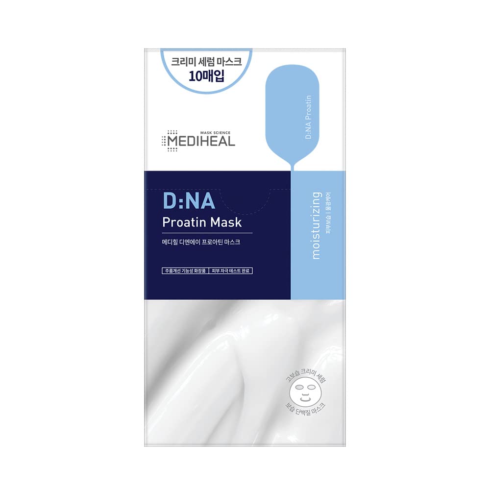 

MEDIHEAL Импортная маска Mediheal DNA Proatin, упаковка 25 г x 10 шт. [Обычный продукт] (Аква Кольцо)