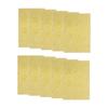 Yellow Soldering Cleaning Sponge Cleaner for Electric Welding Accessory 10pcs
