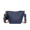 Lychee pattern ribbon one shoulder crossbody tote bag new large capacity simple fashion women's bag
