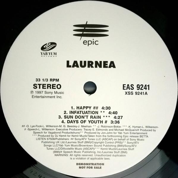 

12inch Record LAURNEA - Betta Listen EAS9241 Epic 1997 US Soul/Funk Used