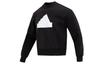 Sweatshirts Men's Black Crew Neck Moderate Regular IC3740