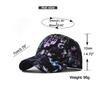 Tie Dye Hat Gradient Baseball Cap Personalized Rainbow Baseball Cap Versatile Duckbill Cap