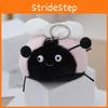Adorable Plush Keychain With Cartoon Ladybug Design Perfect For Backpacks And Gifts