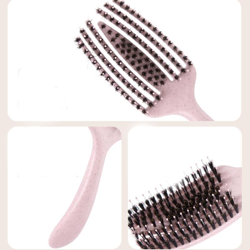 Friendly Hollow Hair Comb For Long Curly Hair Gentle Scalp Massage Tool Portable Storage Box