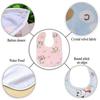 Pack of 3 Baby Bib – Soft Silicone Waterproof Feeding Bib with Adjustable Food Catcher Pocket