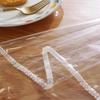 0.13mm Clear PVC Tablecloth Waterproof Oilproof Anti-Slip Coffee Table TV Counter