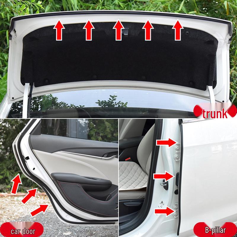 Haima Aishang Car Door Seal Strip for Dust and Noise Reduction