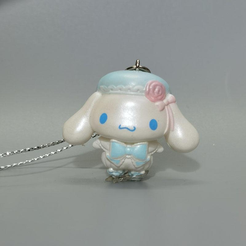 Sanrio Anime 4Cm Keychain Cos Hello Kitty Cat Figure Doll Kawaii Cake Room Decoration Christmas Toy Gifts For Girls Children