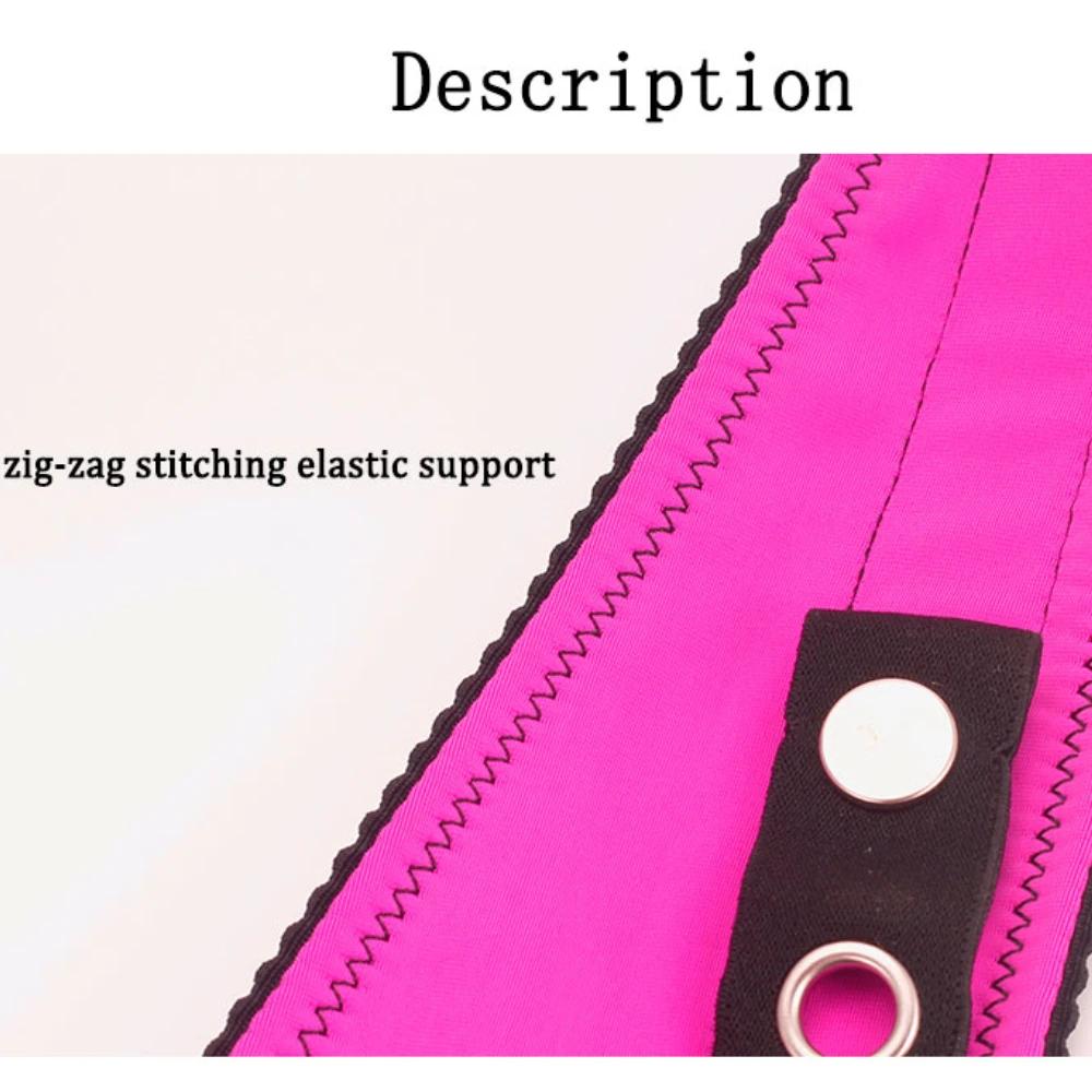 Sissy Training Black Rose Red THONG, subby Chastity Panties, Anti-Falling Harness for Male Chastity Cage