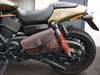 Univerzální motocyklová brašna na sedlo Boční brašna na nářadí PU kůže Zavazadlo Brašna na sedlo Retro hnědá Pro Harley Yamaha Honda Suzuki Kawasaki