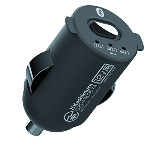 

Bluetooth FM-передатчик Kashimura NKD-231, черный, с ультракомпактным дизайном, который закрывается крышкой оригинального гнезда