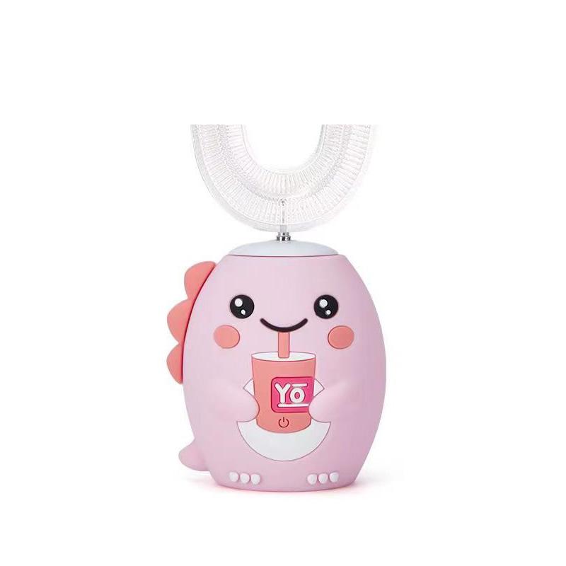 Smart Kids U-shaped Sonic Electric Toothbrush Children Silicon Toothbrush 360 Degrees Tooth Brush Teeth Whitening IPX7Waterproof