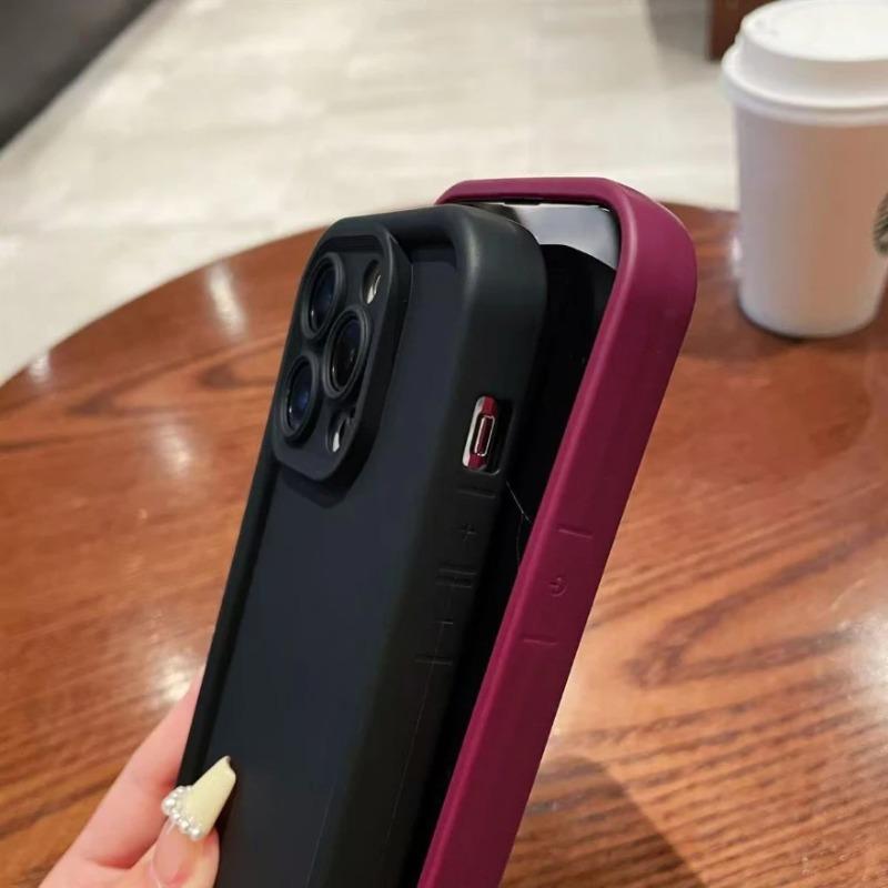 Dla IPhone 17 Air 16 15 14 13 12 Mini 11 Pro Max Plus Kolorowe Etui na Telefon Stylowe Odporne na Wstrząsy Miękkie Etui Cienkie Ochronne