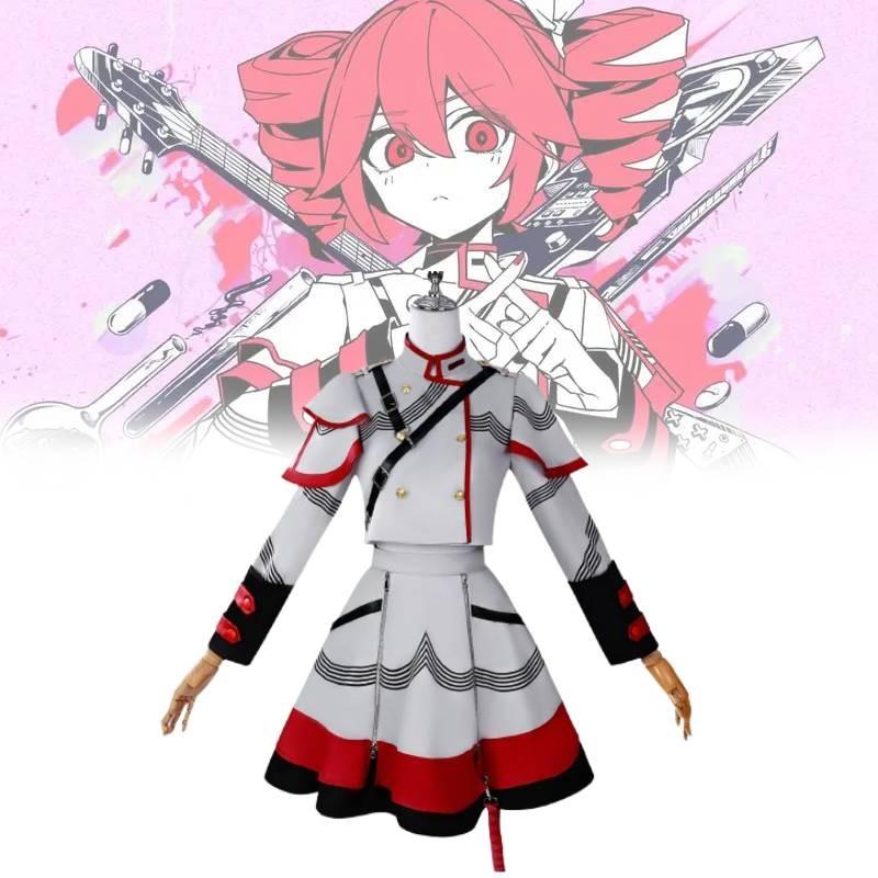 Cosplay Teto Kasane Girl Costume Made Of Highquality Polyester For Fans Anime