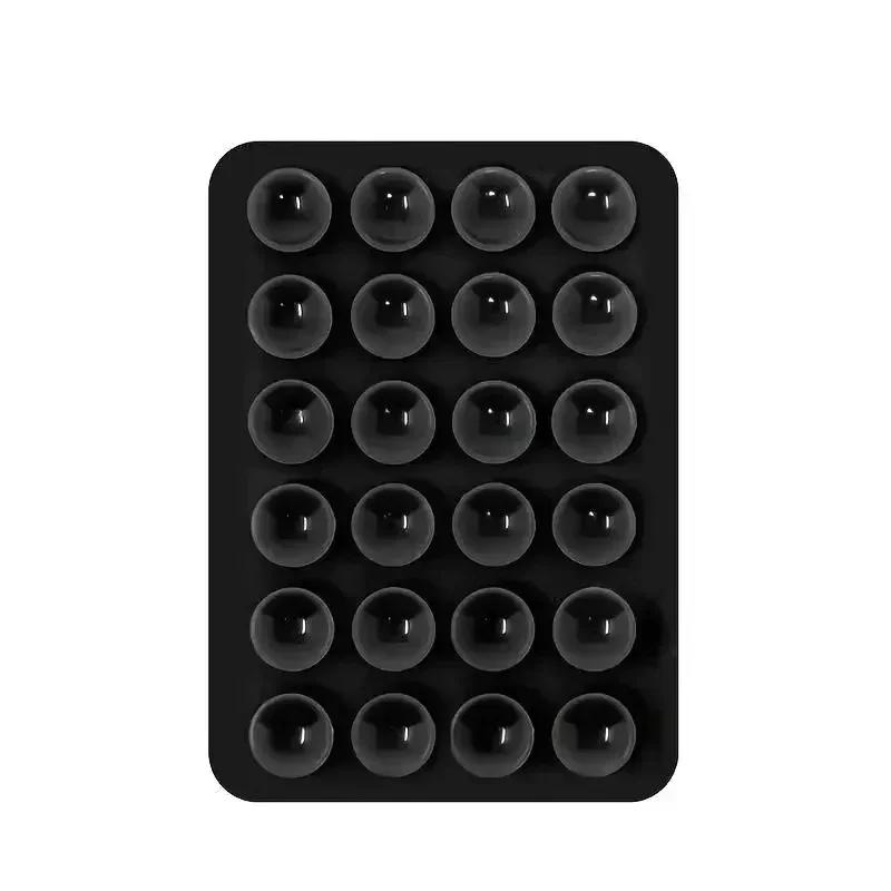 Mobile Phone Stand Square Silicone Suction Cup Multi-functional Suction Cup Wall Frame Square Non-slip Single-sided Box