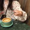 2026 Early Spring Retro Floral Chiffon Lantern Sleeve Shirt - Korean Style Slimming Loose Fit for Women