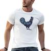 Black Rooster T-Shirt Summer Holiday T-Shirt