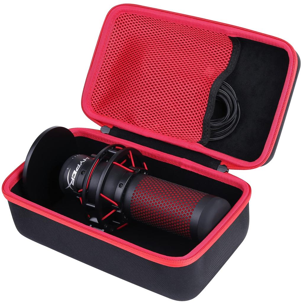 khanka Hard Case for HyperX S Standalone Microphone Streamer QuadCast/QuadCast