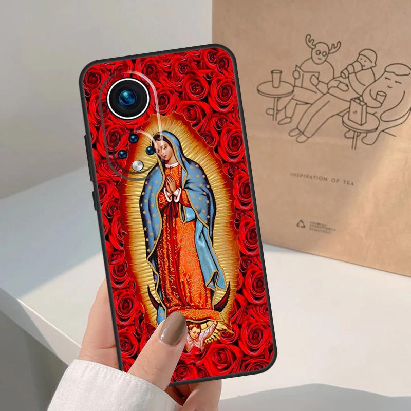 Virgen De Guadalupe Virgin Mary For Honor Magic 8 Pro 5 6 7 Lite Case For Honor Win RT 200 400 50 70 90 X8b X9a X9b X9c X9d