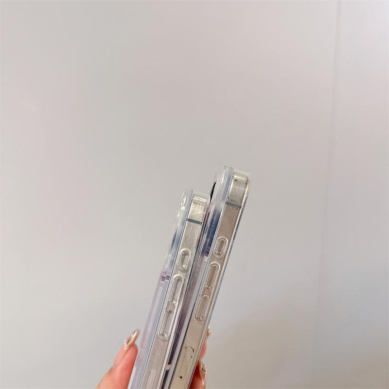 Princess Makeup Bag & Quicksand iPhone 16 Pro Max Case - Cute Apple 15-17 Accessories