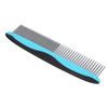 Pet Comb Stainless Smooth Steel Needle Dogs Puppy Hair Comb Remove Knots Tangles(BlueRow Comb )