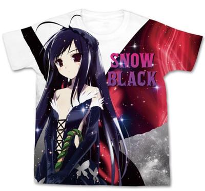Dengeki Bunko FIGHTING CLIMAX Dengeki Bunko FC Kuroyukihime Full Graphic White T-shirt SizeS