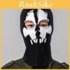 Versatile Cotton Blend Skeleton Skull Mask For Halloween And Motorcycle Adventures