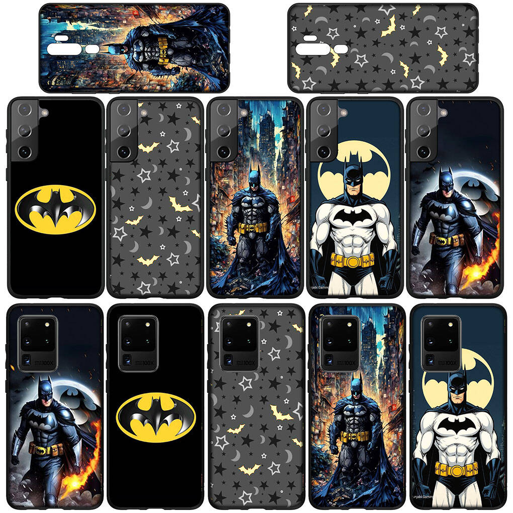for Motorola Moto Edge 70 60 50 G54 G86 Samsung Galaxy S25 iPhone 17 16 15 Redmi Note 14 Pro Max Phone Case Cartoon Bruce Wayne Batmans Bat Man Cover