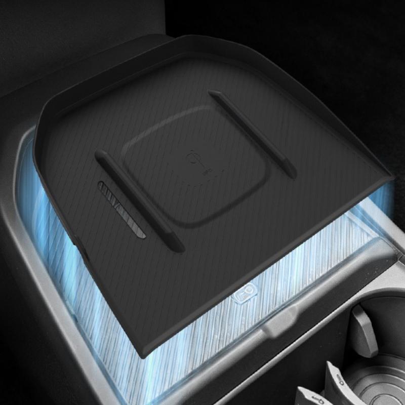 For Kia EV3 2025 2025 2026 Fast Wireless Charging Pad Non-Slip Mat Car Storage Lightweight Phone Wireless Charger Mat