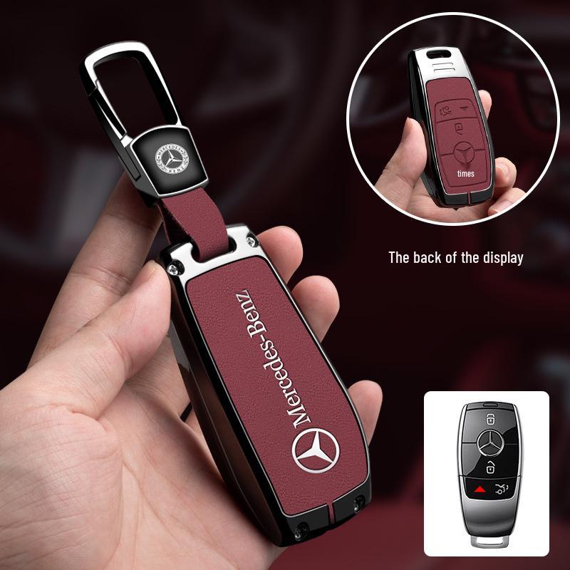 Mercedes High-End Schlüsselhülle für E300L, C260L, GLC, A200L, GLB, GLE
