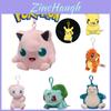 Pingente Chaveiro Pelúcia Fofa Pokémon Pikachu Charmander