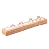 Solid Wood Ring Earrings Display Rack Wooden Tray Jewelry Display Plate Jewelry Storage Counter Jewelry Decoration Display Props