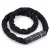 Bicycle Lock, Keyless Chain Lock, 100cm, Password Setting Possible, Reset